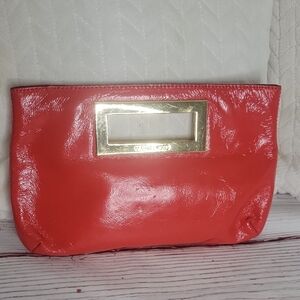 Michael Kors Red Clutch Bag